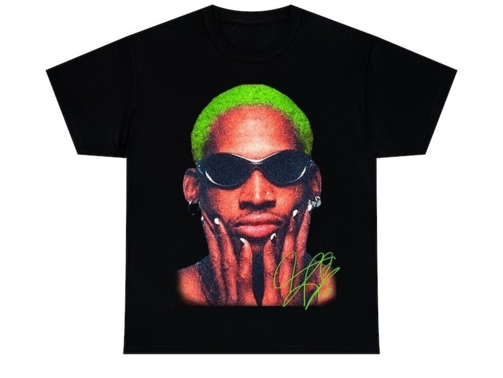 DENNIS RODMAN T-SHIRT Black Shirt